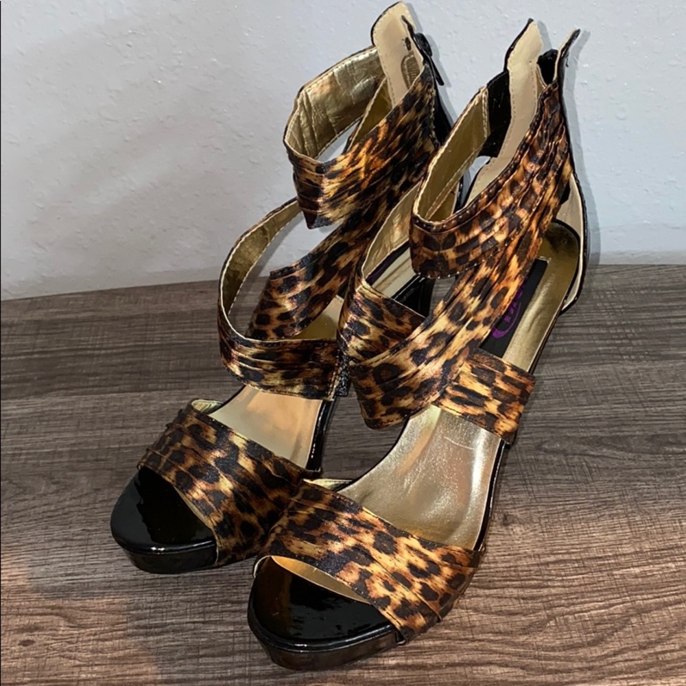 Cheetah heels